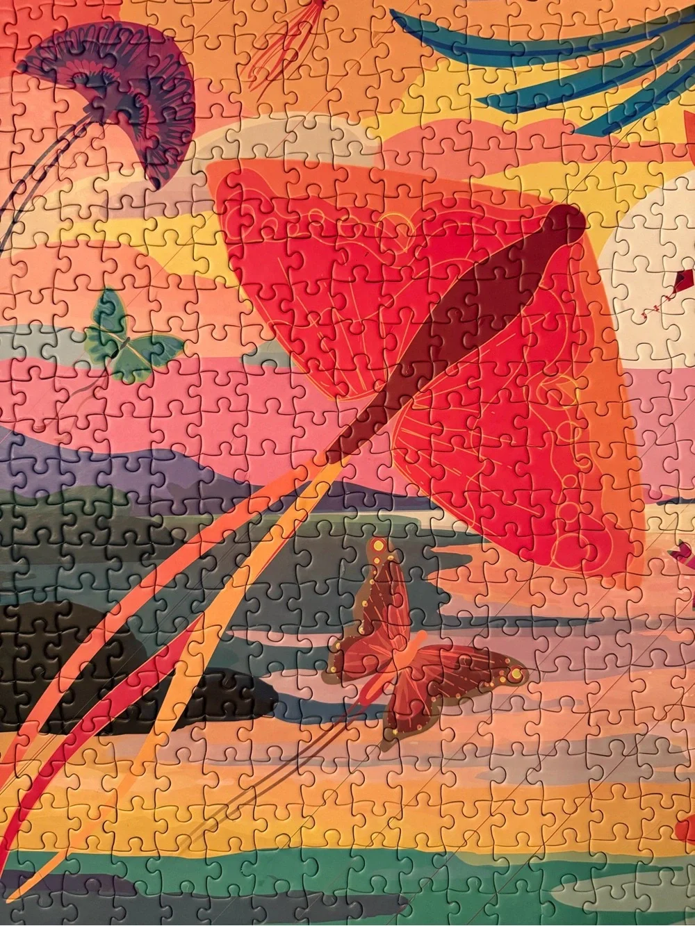 Elena Essex Kites at Dusk 1000-Piece puzzle - Picture 6 of 7